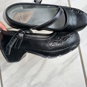 Dansko Black Mary Jane Women's Shoes